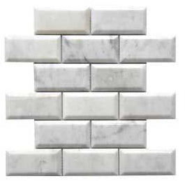 Weiss Marmor Stein Mosaik Fliese Schweiz