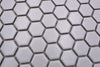 Weiss Matt Hexagon Mosaik Wand Fliesen