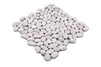 Weiss Matt Kieselstein Mosaikfliese - Schweiz Fliesen Plättli