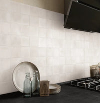 Weiss Matt Quadrat Porzellan Mosaikfliese (R10) Wand Anti Rutsch Fliesen