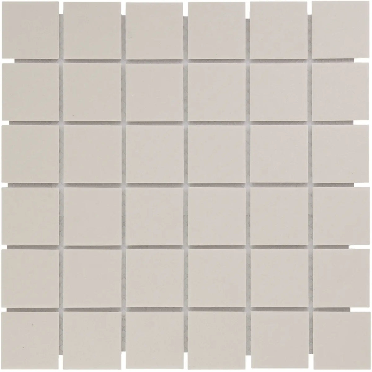 Weiss Matt R11 Isabelle Matt Quadrat Mosaik Fliese