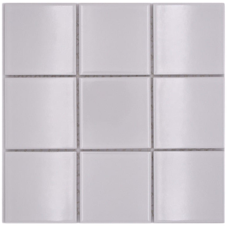 Weiss Mond Keramik Mosaikfliese Boden & Wand