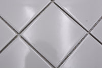 Weiss Mond Keramik Mosaikfliese Boden & Wand Glossy