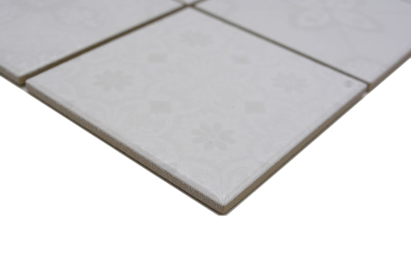 Weiss Keramik Mosaikfliese Wand Fliesen Schweiz