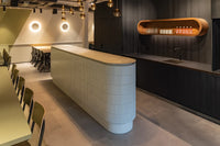 Weiss Polar Frost Sprenkel Kit Kat Mosaikfliese Inneneinrichtung Schweiz Bar und Restaurant