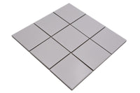 Weiss Quadrat Mosaikfliesen Küchen, Bad und Dusch Fliesen