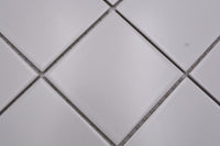Weiss Matt Quadrat Mosaikfliese Wand und Boden Fliese
