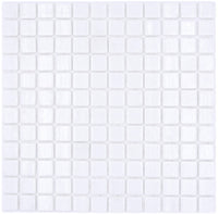 Weisse Anti-Rutsch Matt Schwimmbad Pool Mosaik Fliese