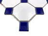 Weisse Blau Rechteck Octagon Matt Mosaik Fliese 