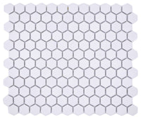 Weisse Hexagon Anti Rutsch Mosaik Fliese
