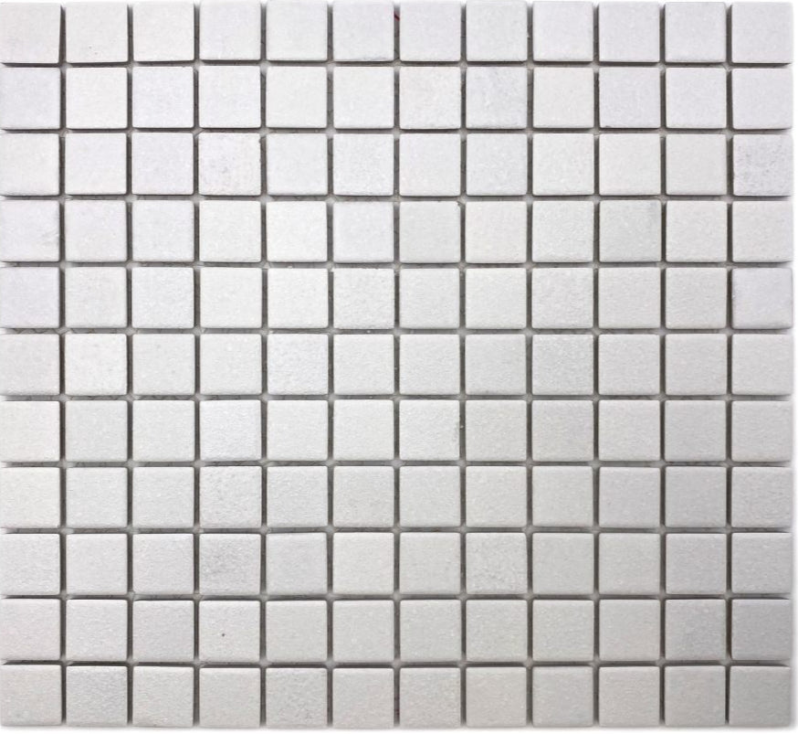 Weisse Moskau Anti-Rutsch Quadrat Mosaik Fliese