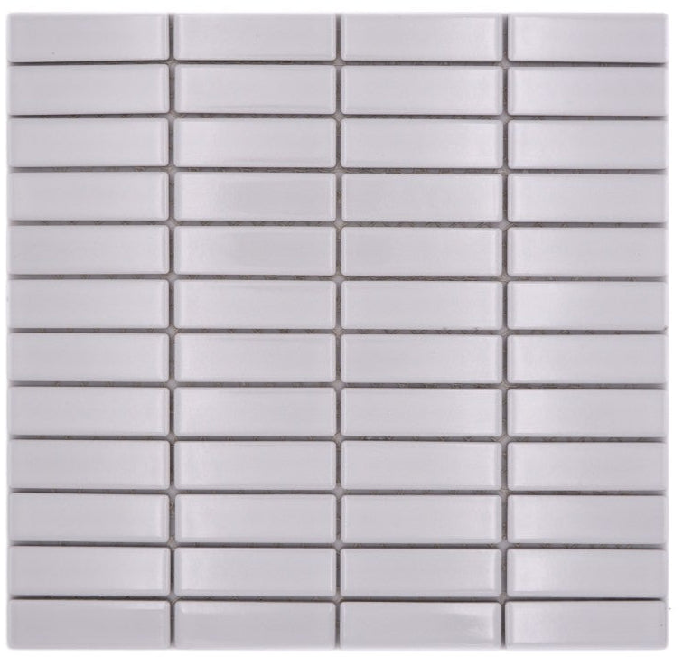 Weisse Stick Rechteck Mosaik Fliese