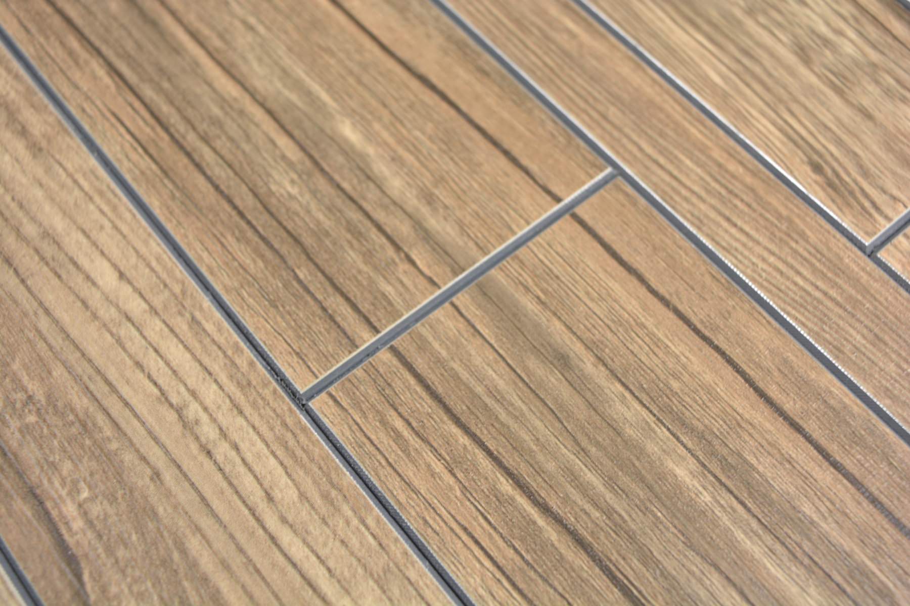 Ziegel Mosaik Plättli Metall Selbstklebend Holz Optik