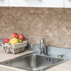 Naturstein Splitface Beige Marmor Mosaikfliese