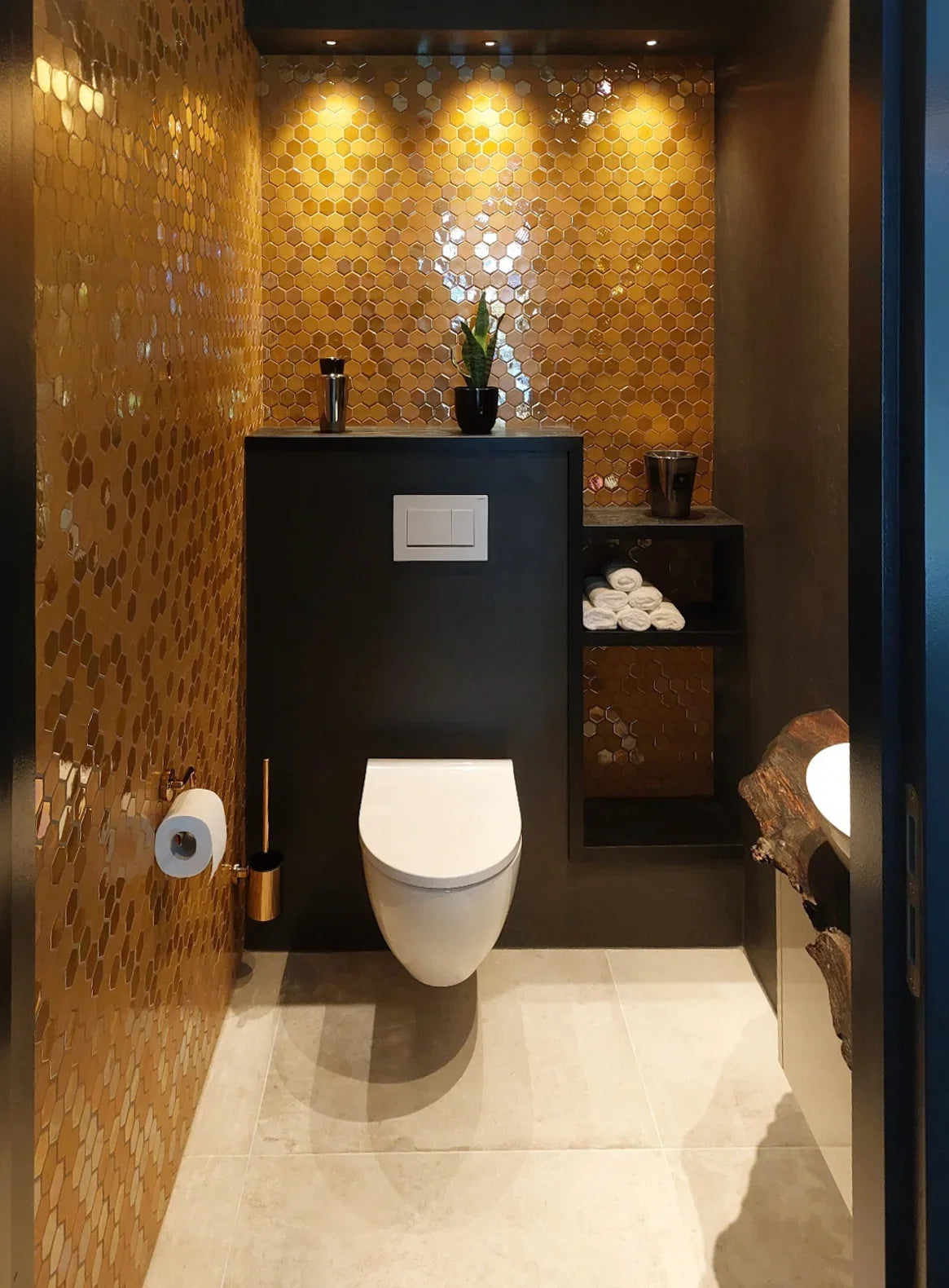 Manuka Gold | Mix Hexagon Mosaik