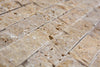 Naturstein Splitface Beige Marmor Mosaikfliese