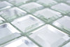 Spiegelglas Wand Mosaikfliese Majestic 3D Quadrat