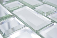 Spiegel Glas Mix Mosaikfliese 298 x 298 mm